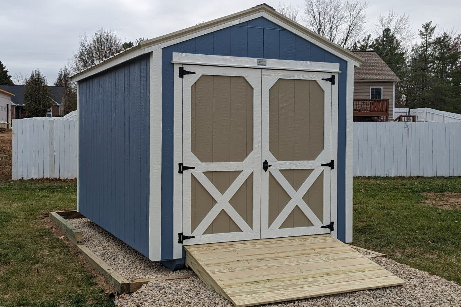 10x16 shed foundations offer curb appeal