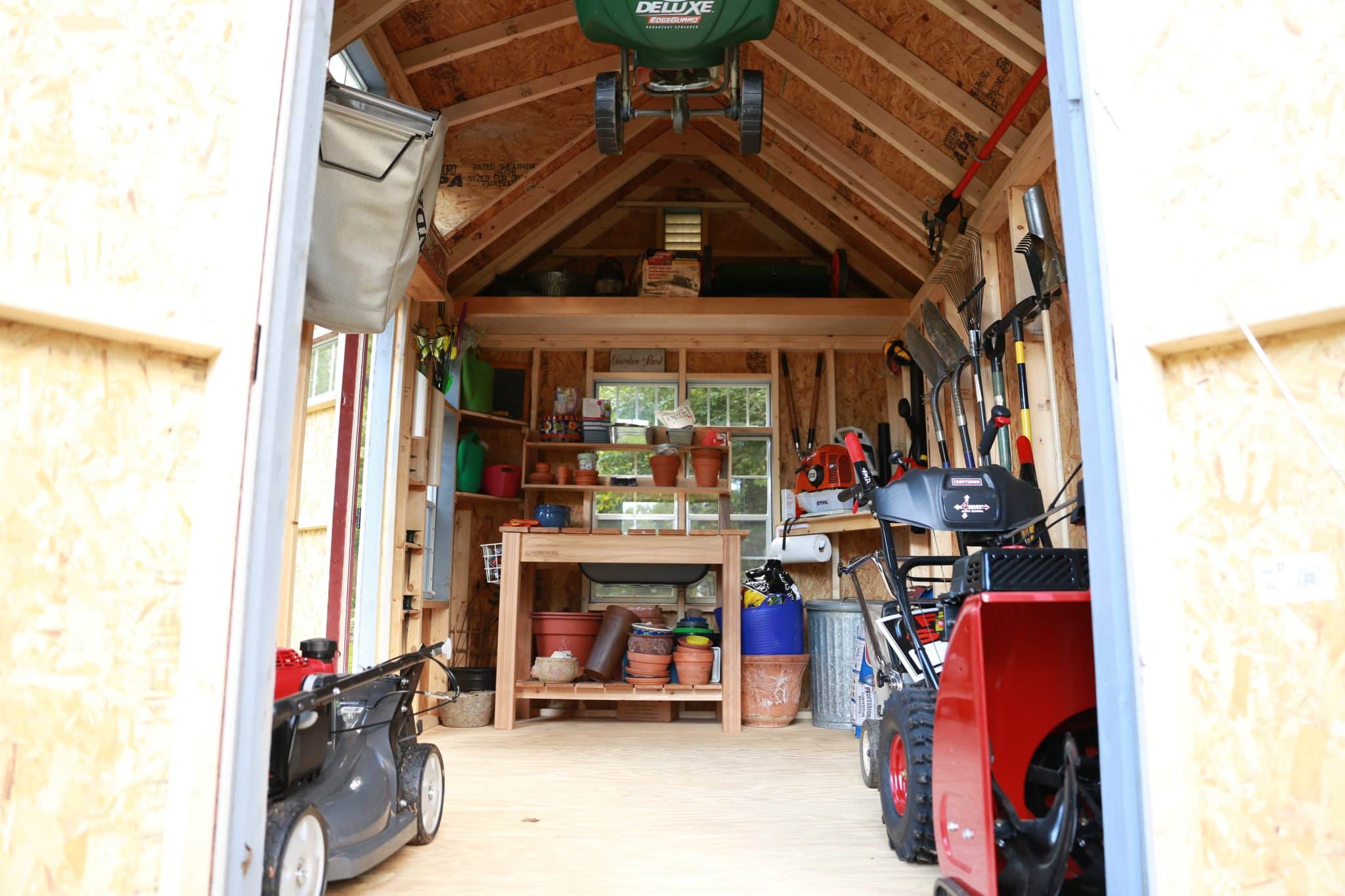 Easy Garden Shed Interior Storage Ideas | 7 Simple Steps