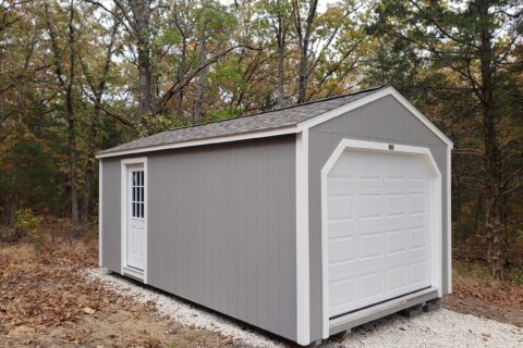 portable garage in MO with storage for mowers, cars, or tools from 5 Star buildings