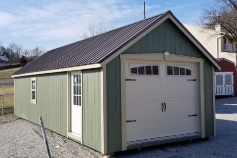 detached garages for cars and storage in mo