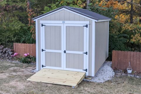 8x12 garden shed in mo