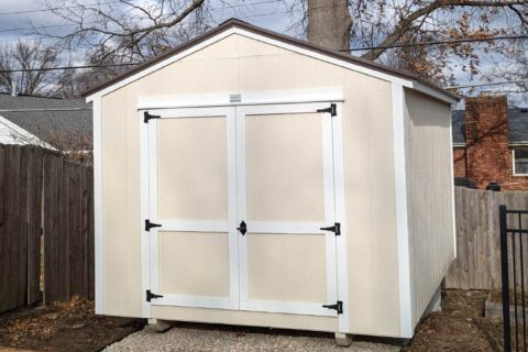 10x12 garden shed with double doors in mo