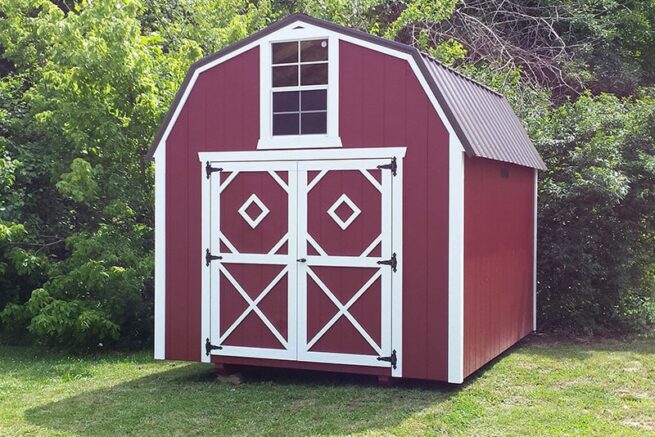 Red Lofted Barn For Sale in Owensville MO